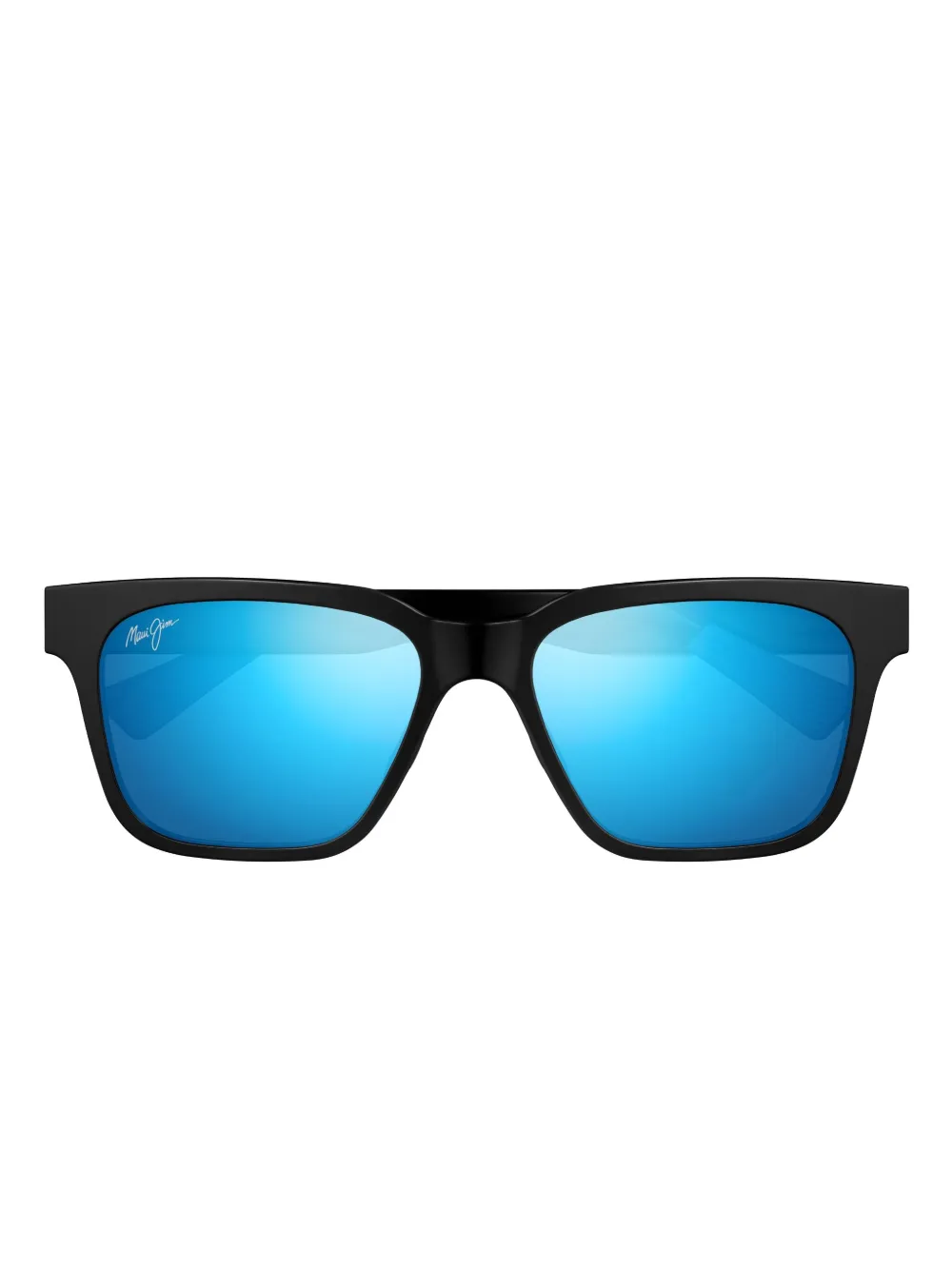 Maui Jim Punikai Square-frame Sunglasses In Black