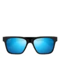 Maui Jim Punikai square-frame sunglasses - Black