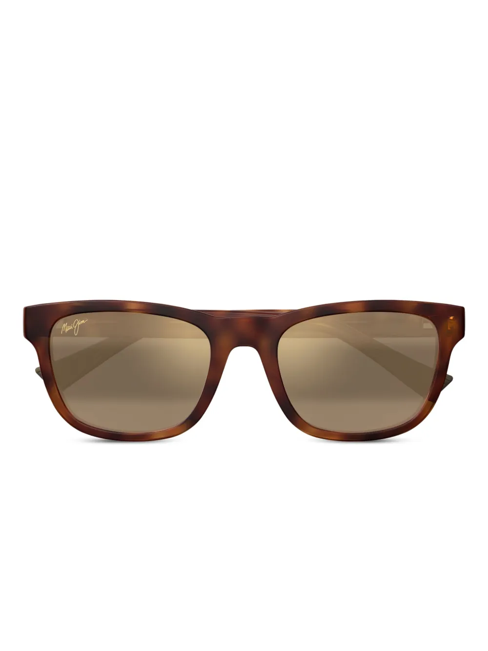 Maui Jim Kāpi‘I tortoiseshell square sunglasses | Brown | Image 1