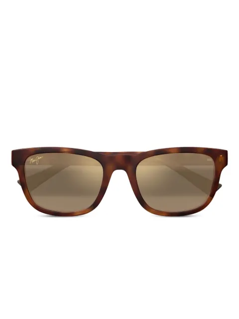 Maui Jim Kāpi‘I tortoiseshell square sunglasses
