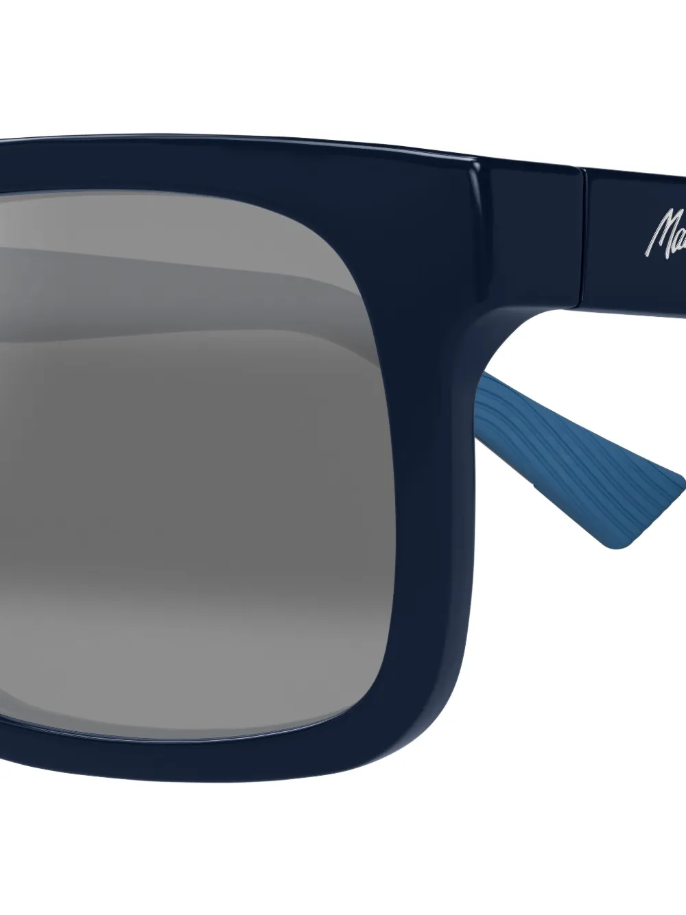 Maui Jim Zonnebril met vierkant montuur Zwart