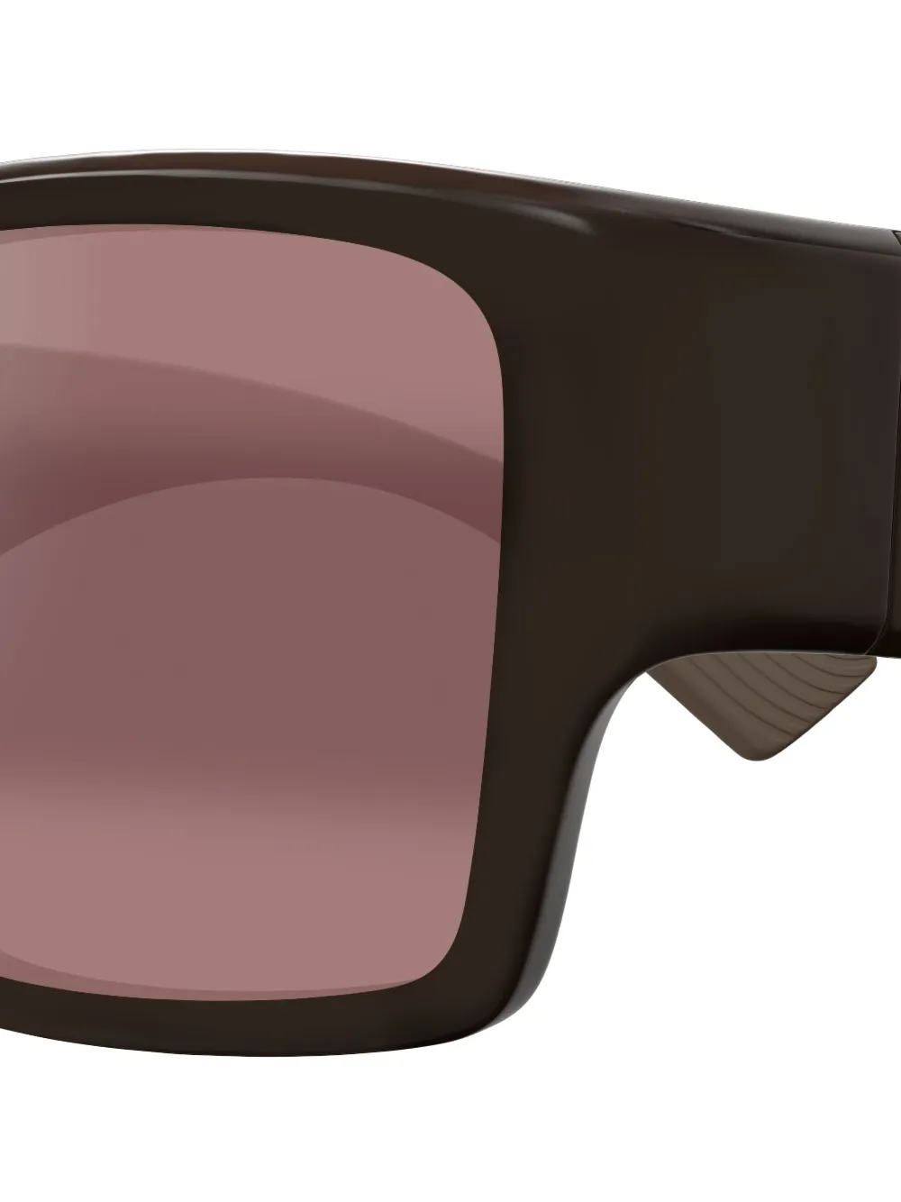 Maui Jim Zonnebril met vierkant montuur Zwart