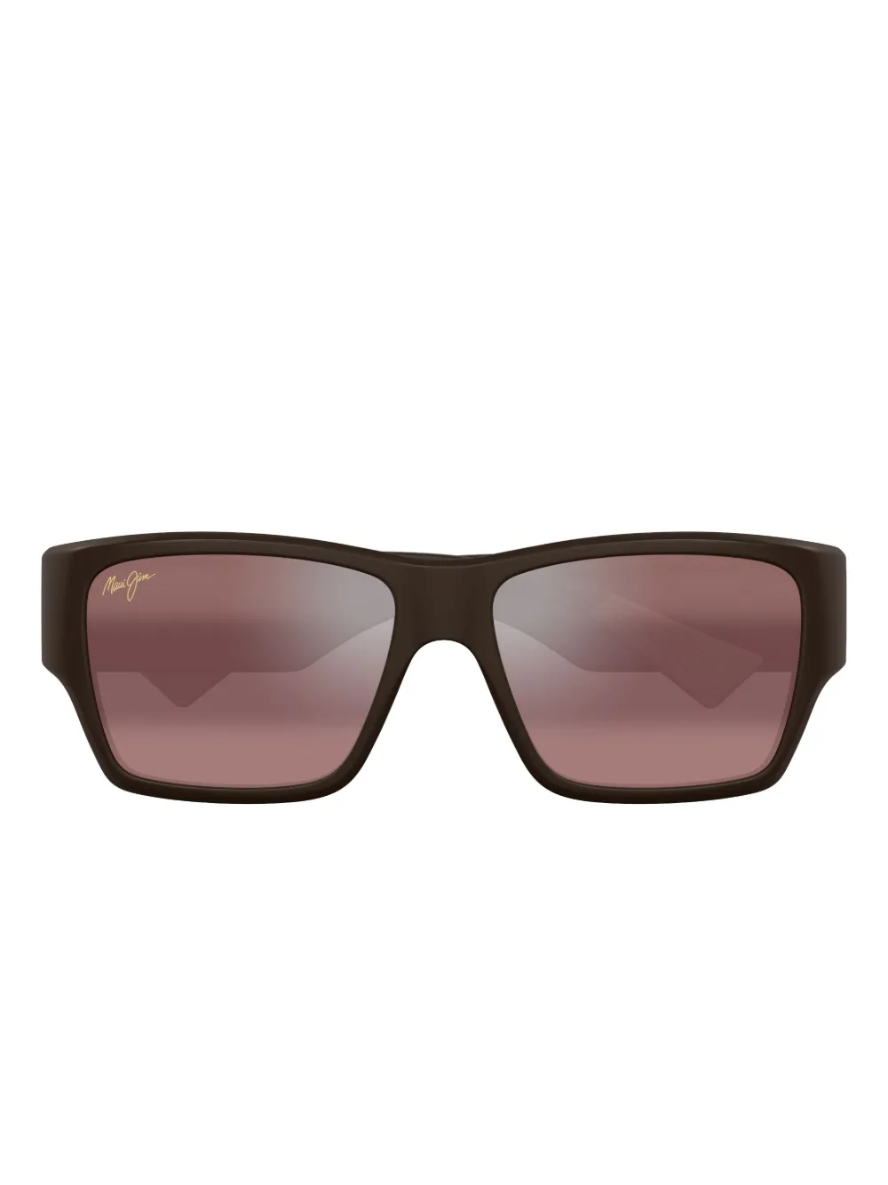Maui Jim Zonnebril met vierkant montuur Zwart
