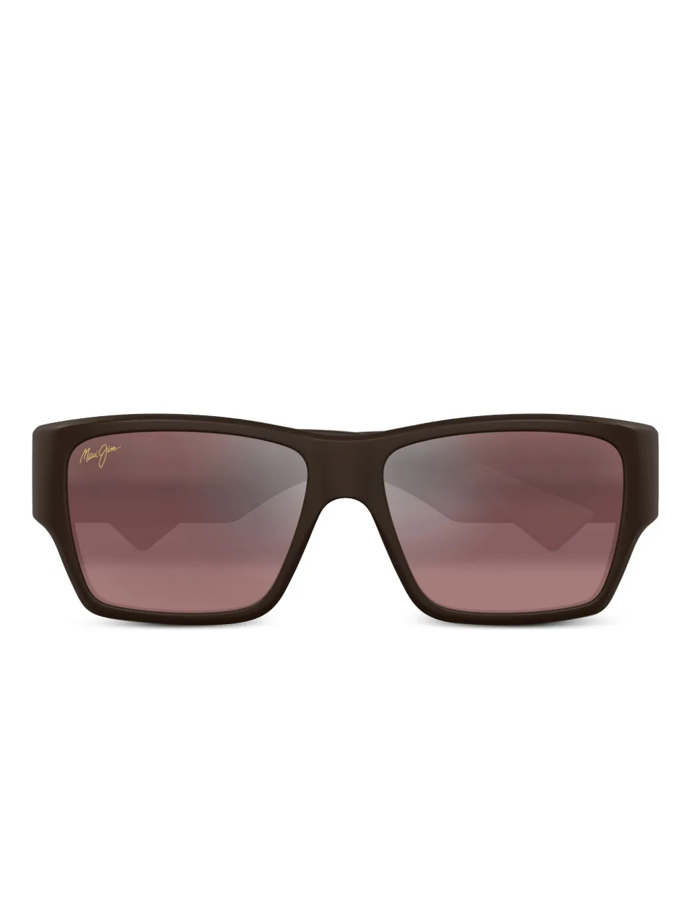 Maui Jim Zonnebril met vierkant montuur Zwart