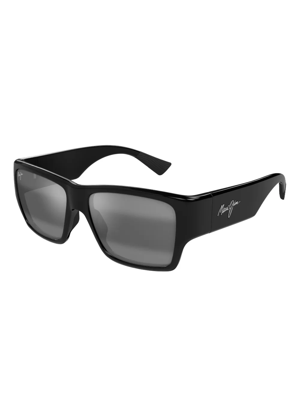 Maui Jim Ka'olu zonnebril met vierkant montuur Zwart