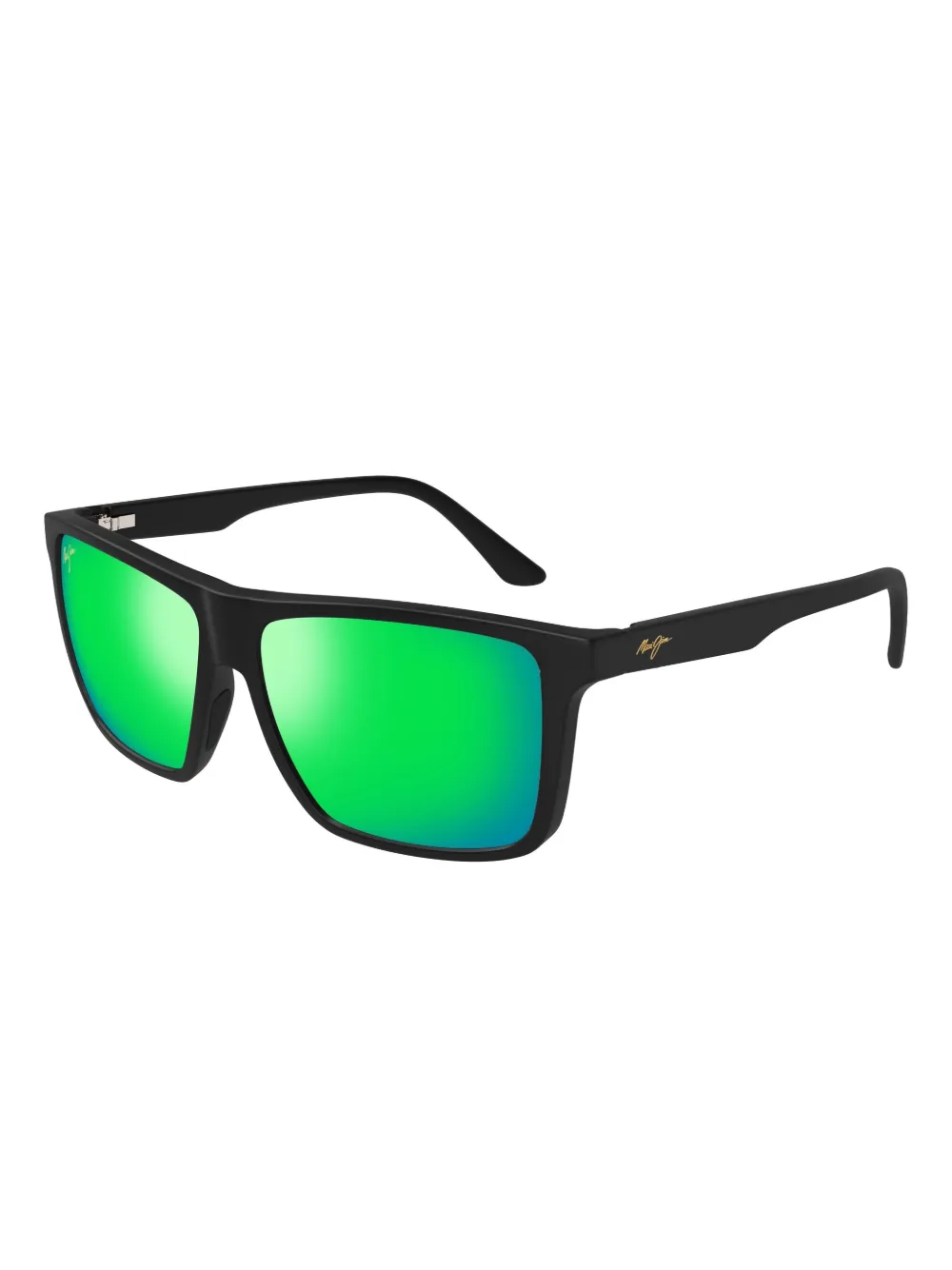 Maui Jim Mamalu Bay zonnebril met vierkant montuur Zwart