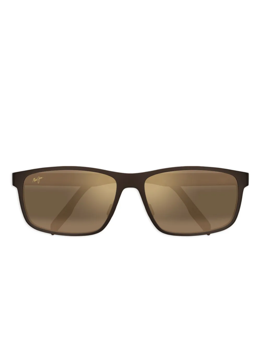 Maui Jim Anemone rectangle-frame sunglasses Bruin