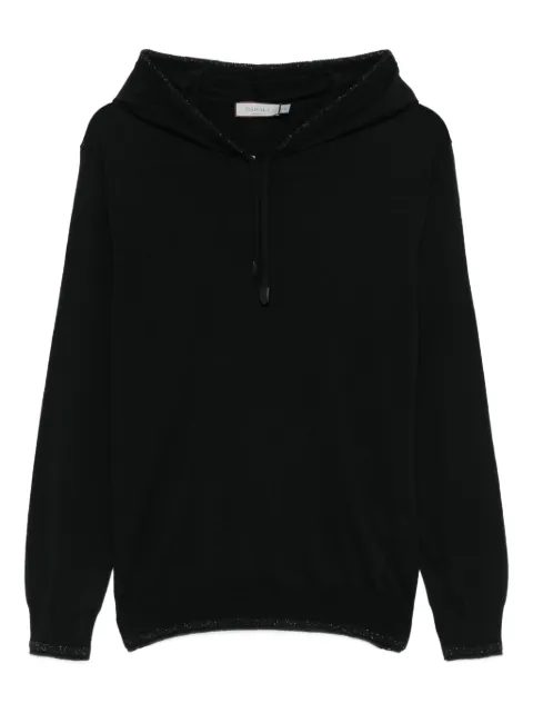Canali sequin-embellished hoodie