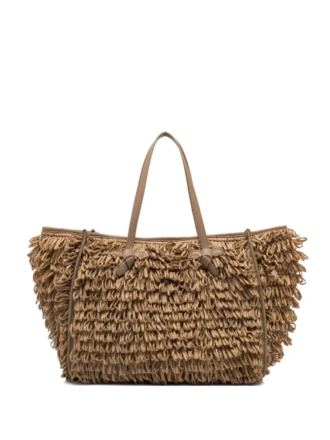 GIANNI CHIARINI Marcella fringed tote bag