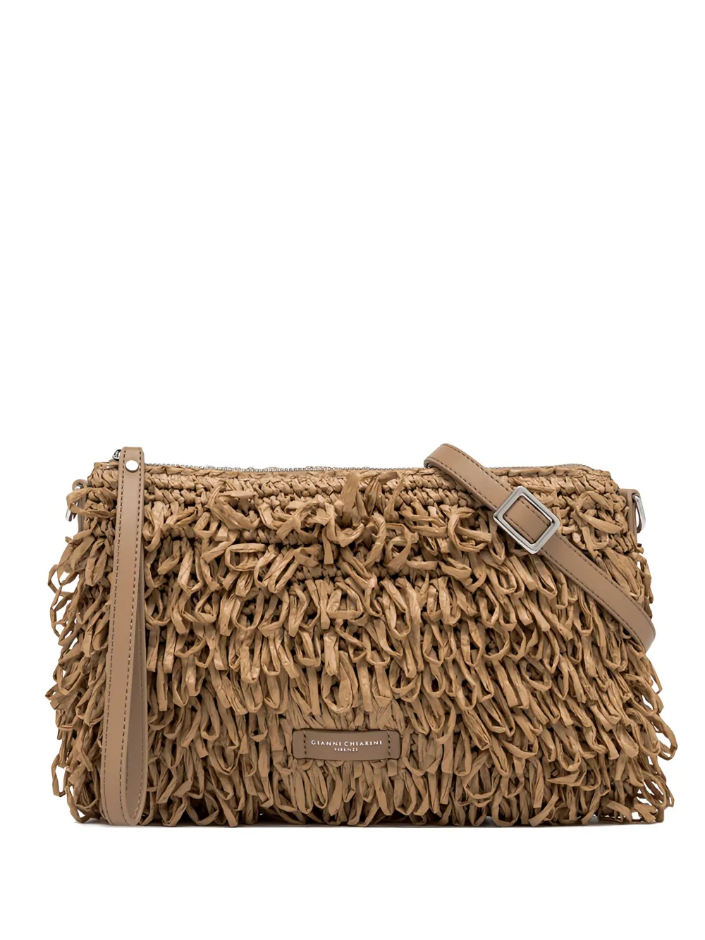 GIANNI CHIARINI Marcella clutch bag Beige