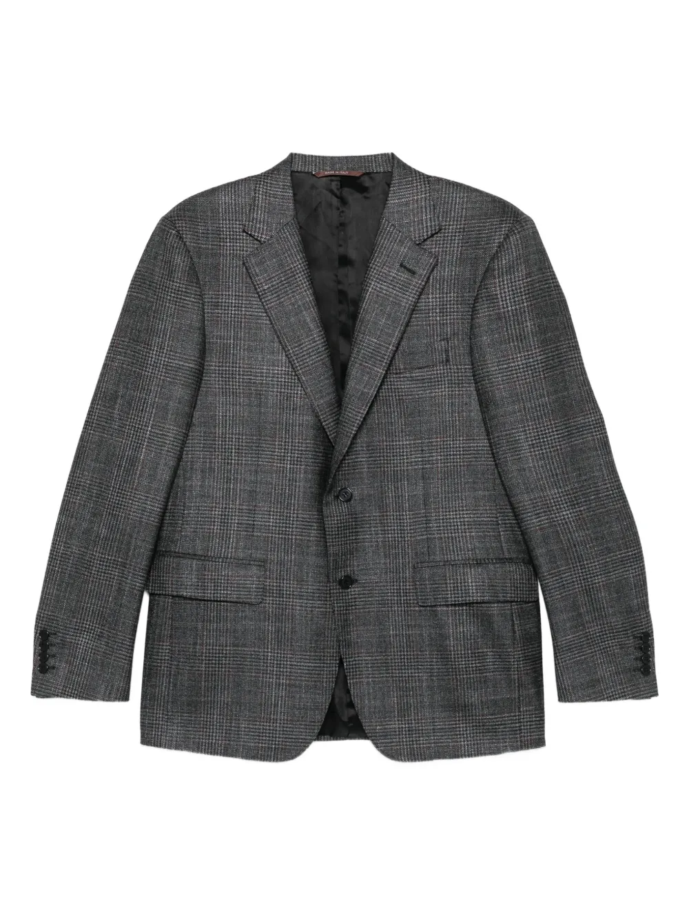 Canali checked blazer | Grey | Image 1