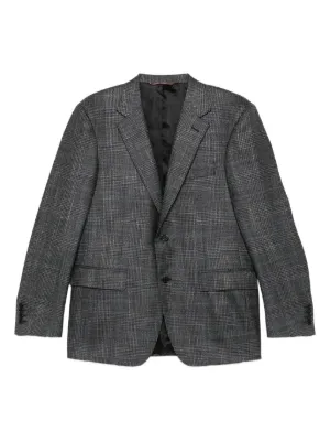 Comme Des Garçons Homme Deux ストライプ パッチワーク ジャケット