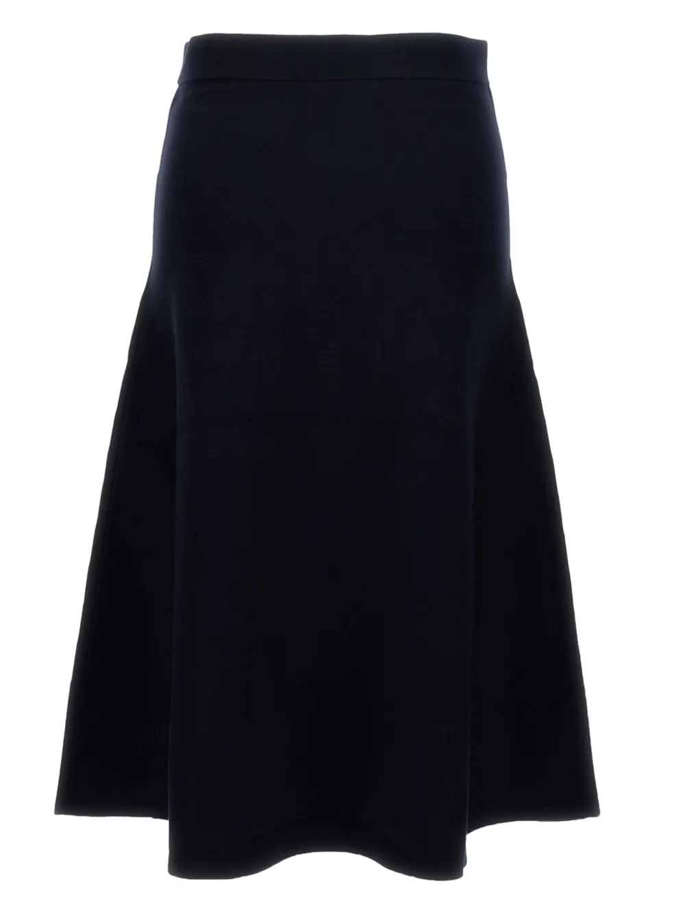 Max Mara Flared midi-rok - Blauw