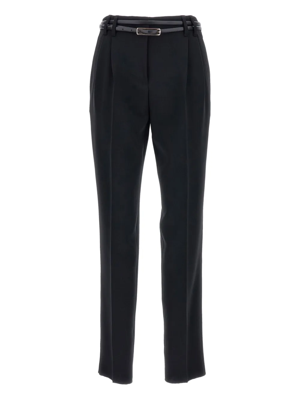 Max Mara ベルテッド パンツ - ブラック Max Mara ベルテッド パンツ - ブラック
