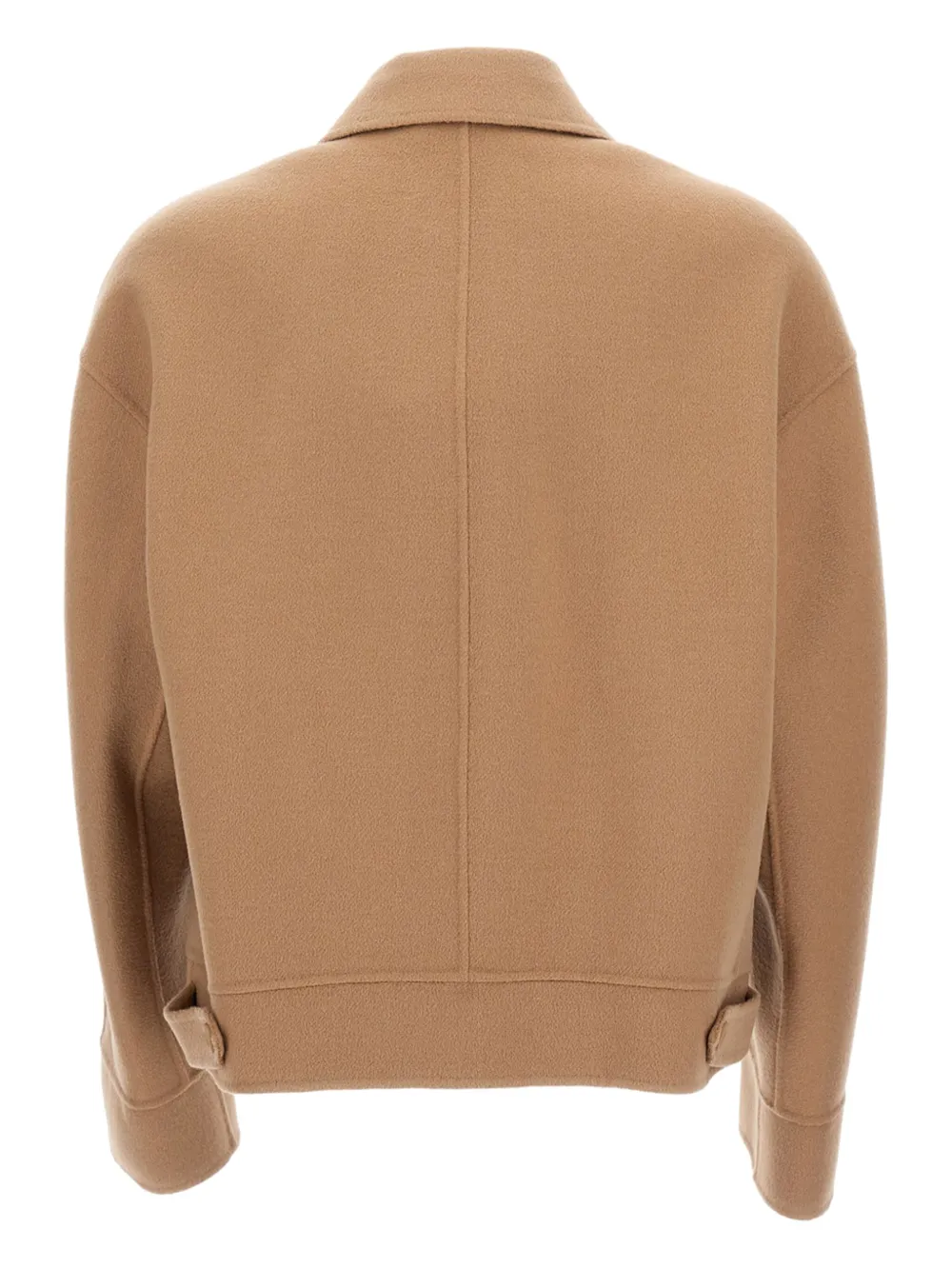 Max Mara Jack met opgestikte zak Bruin