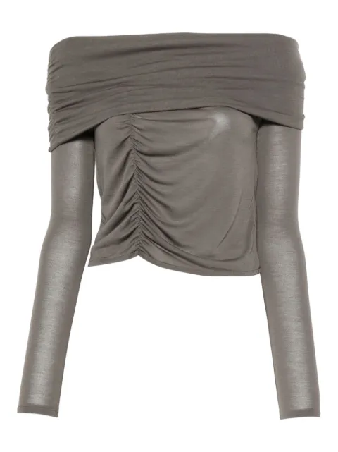 ALOHAS off-shoulder ruched top