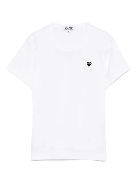 Comme Des Garçons Pre-Owned 2010s logo-appliqué T-shirt
