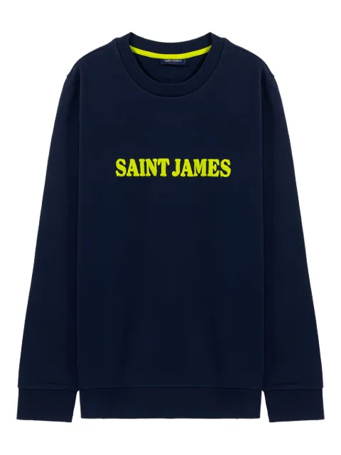 Saint James logo crew-neck sweatshirt