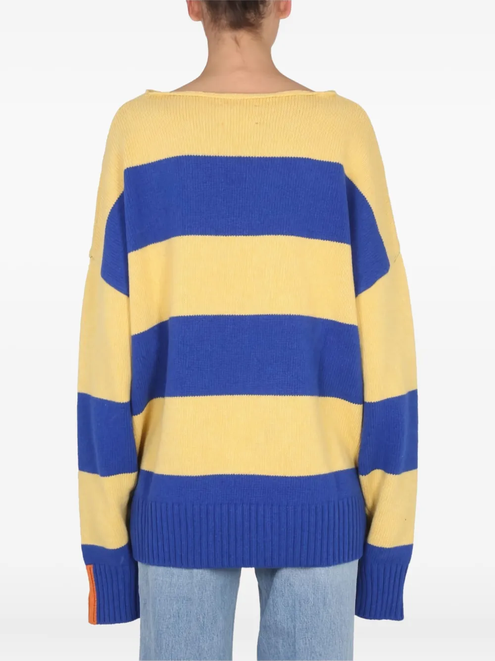 Right For Striped Sweater In Multi