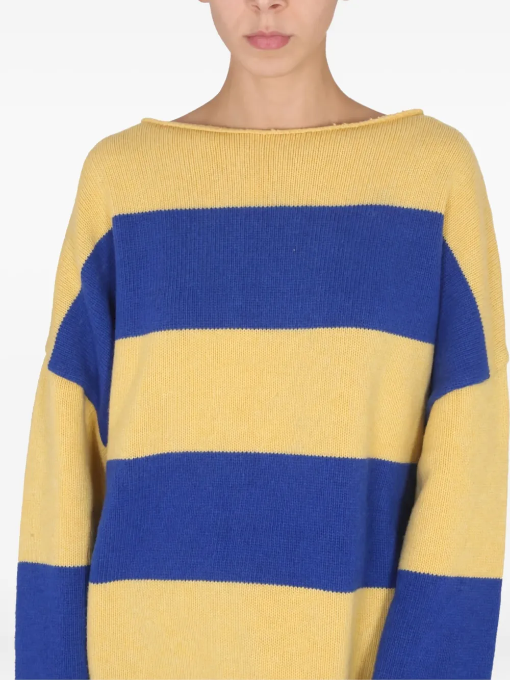 Right For Striped Sweater In Multi