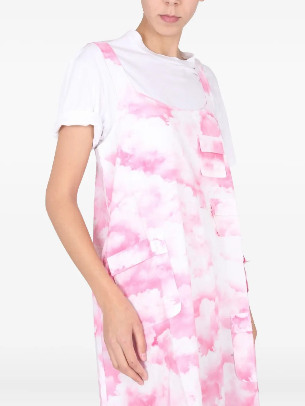 ROTATE BIRGER CHRISTENSEN robe courte à poches multiples | rose | Image 1