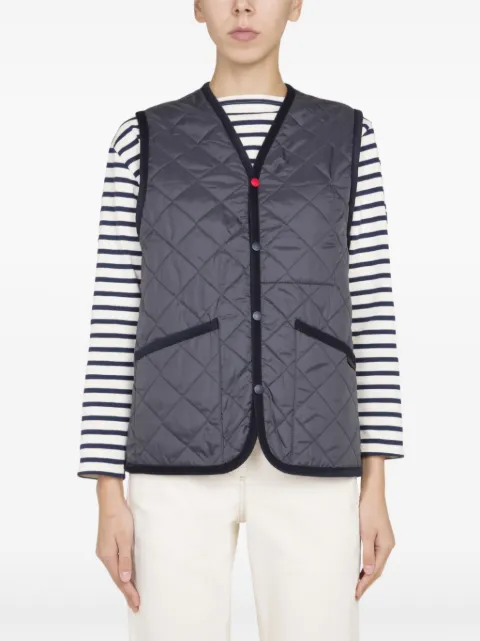 Saint James quilted buttoned gilet
