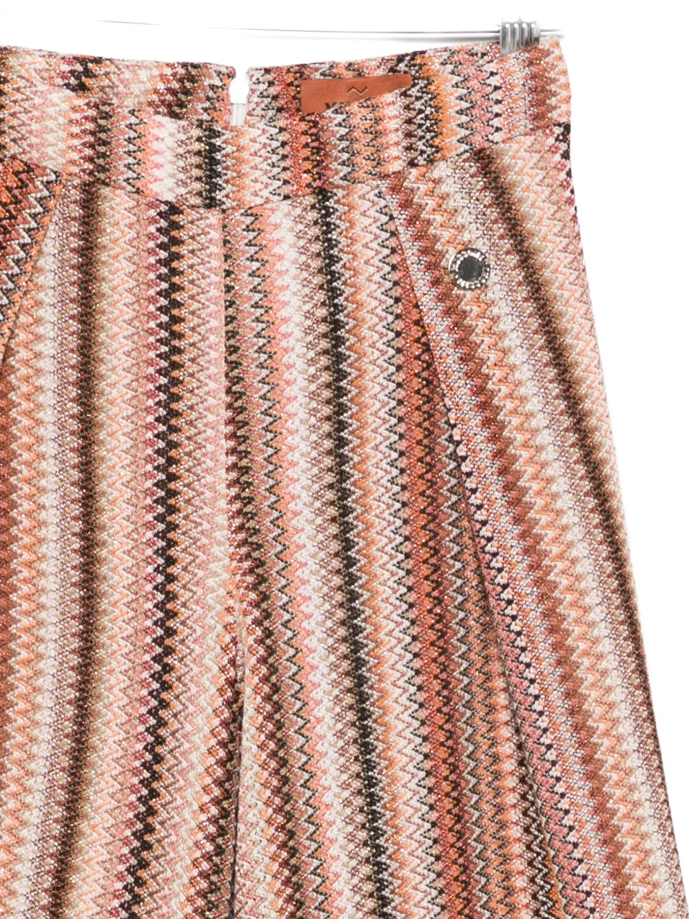 Missoni Kids Gestreepte broek Bruin