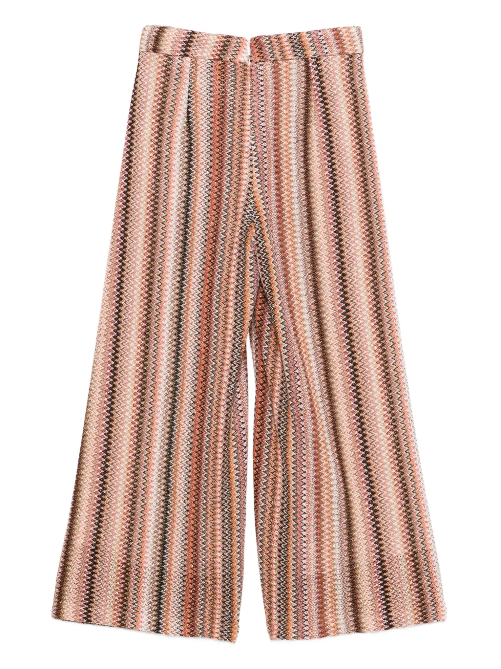 Missoni Kids Gestreifte Strickhose | Hose mit lockerem Schnitt | Image 2