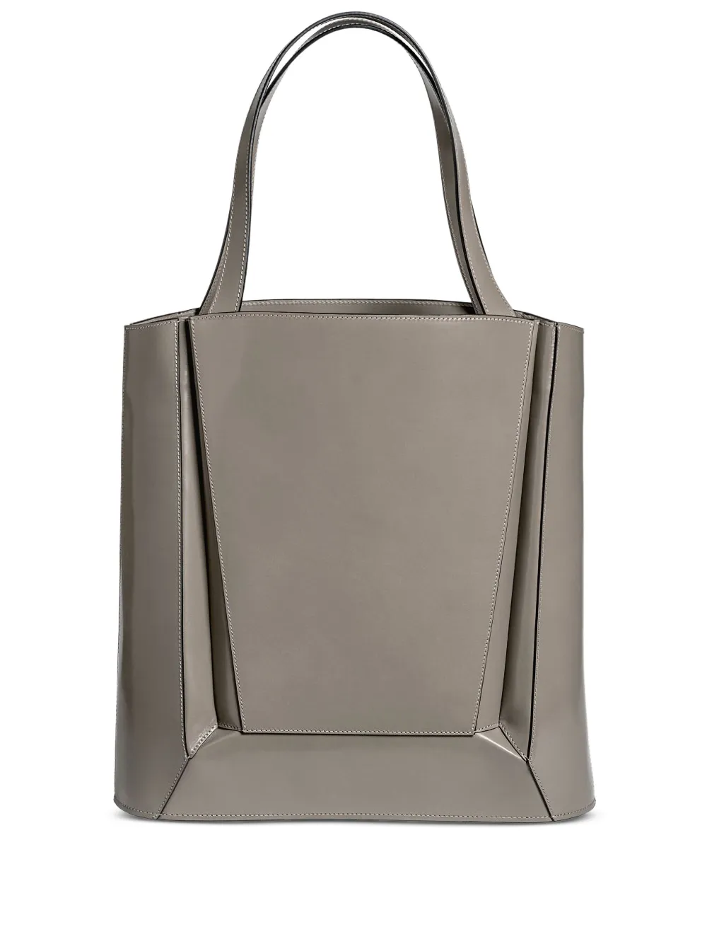 Frank panelled leather tote bag