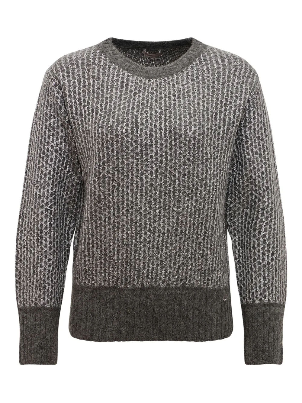 Herno sequin-embellishment sweater | Grey | Image 1