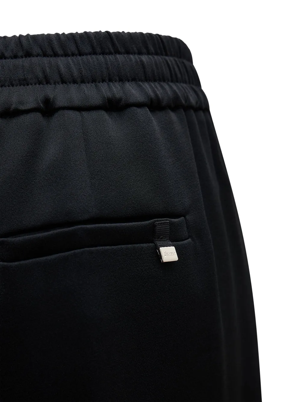 Herno pleated drawstring track pants Zwart