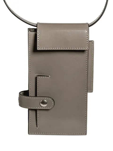Merryl Tielman mini Jimmy flap-pocket leather bag