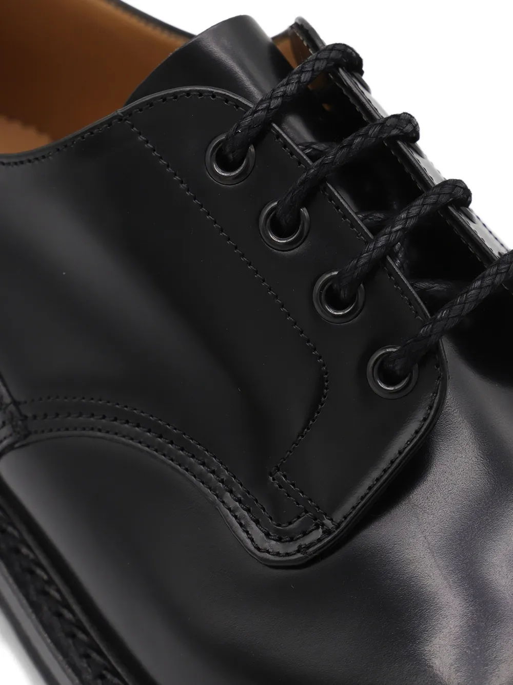 Church's leather lace-up shoes Black