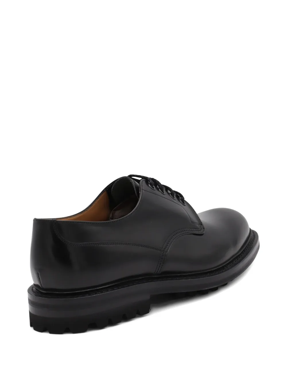 Church's leather lace-up shoes Black