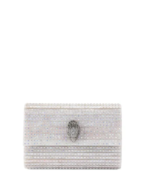 KG Kurt Geiger crystal-embellished clutch bag