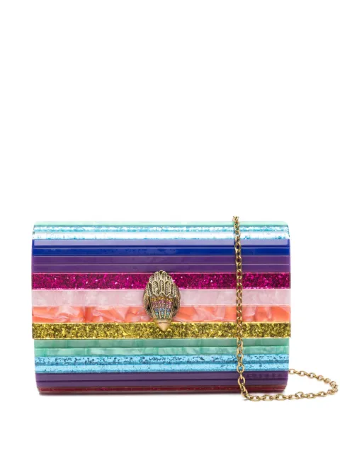KG Kurt Geiger Clutch Party Eagle a righe