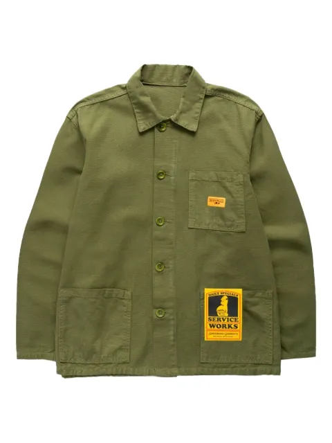 Service Works patch-pocket cotton jacket