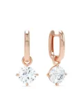 LOEV 14K rose gold Allday diamond earrings - Pink