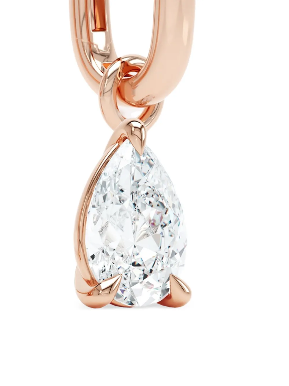 LOEV  14K rose gold Allday diamond earrings | Fine Jewellery | Image 2