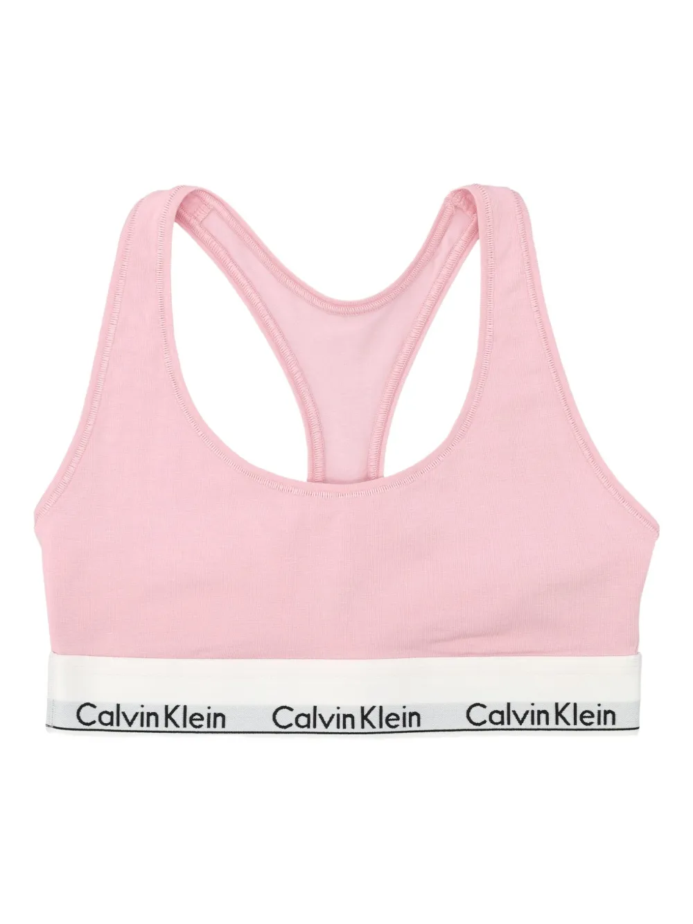 Calvin Klein Sport-bh met logoband Roze