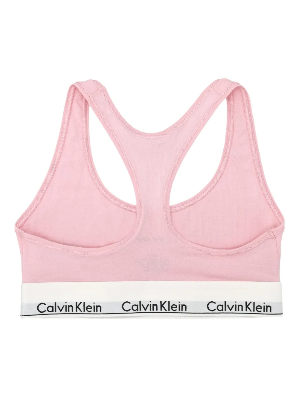 Calvin Klein Sport-bh met logoband Roze