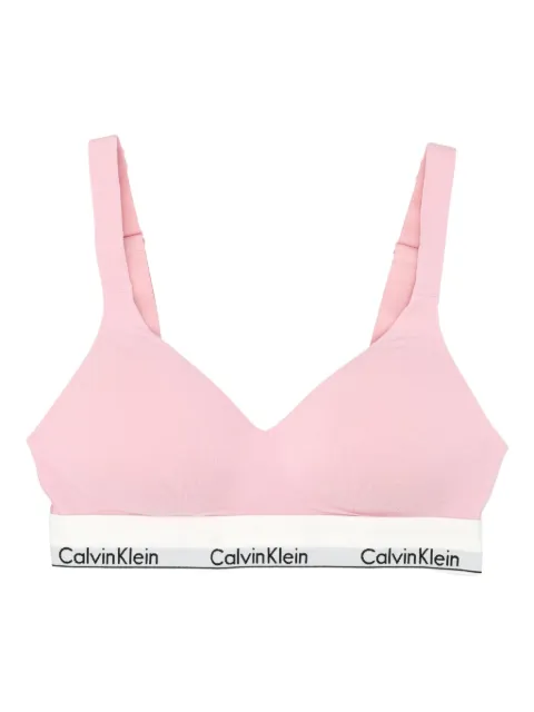 Calvin Klein logo-band bralette