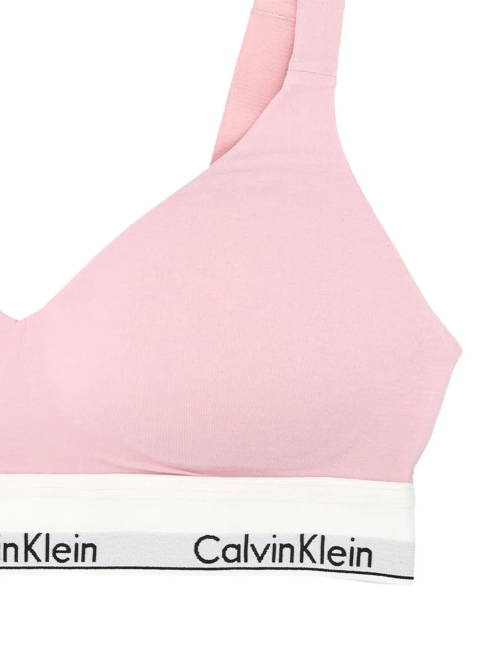 Calvin Klein Bralette met logoband Roze