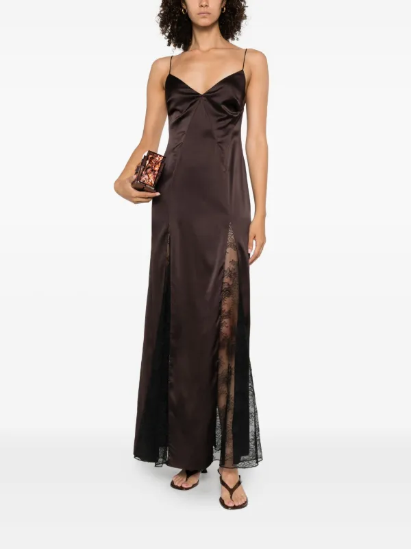 chinese dress ladies Albee Stardust Embellished Tulle Maxi Dress main image 0
