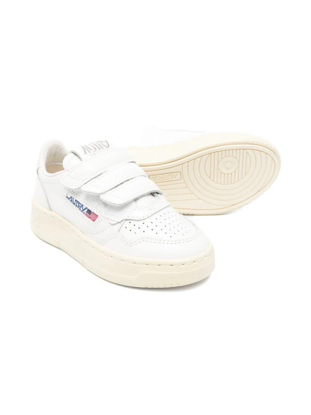 Autry Kids double strap sneakers White