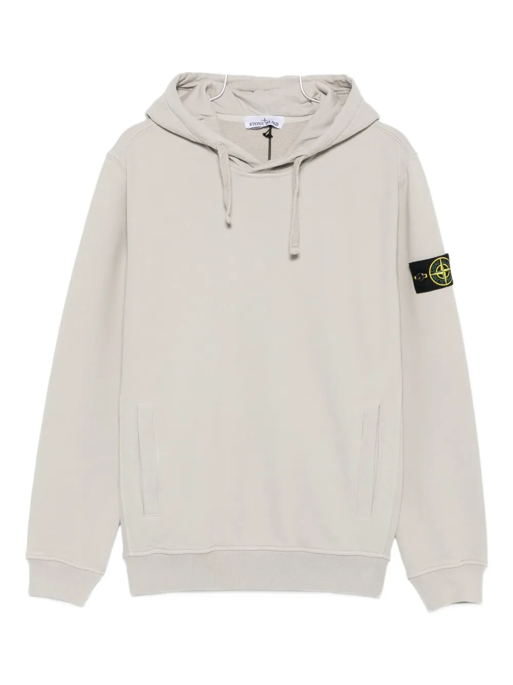 Stone Island Compass-badge hoodie Grijs