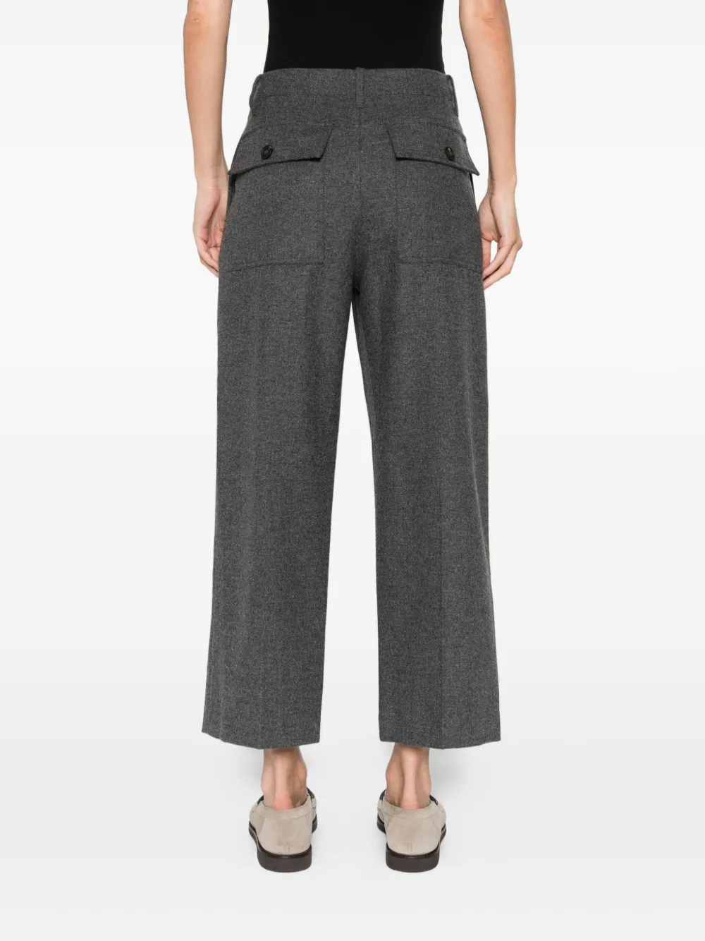 Brunello Cucinelli pleated trousers Grijs