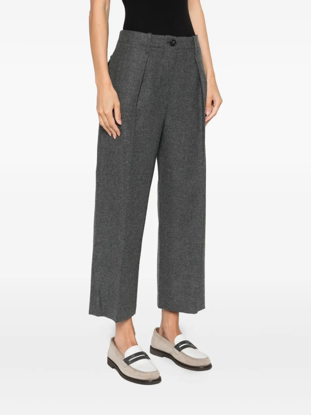 Brunello Cucinelli pleated trousers Grijs
