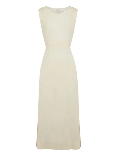 Le Kasha sleeveless crew-neck maxi dress