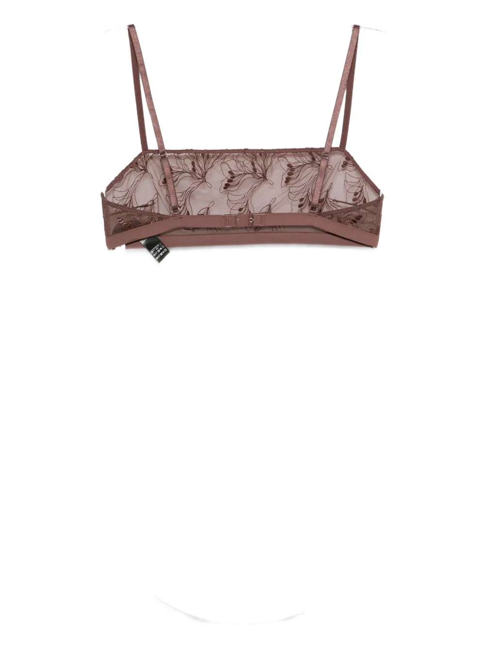 Samsoe & Samsoe Saaudrey Bandeau Bra In Brown